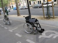 Handicap Parking in Paris